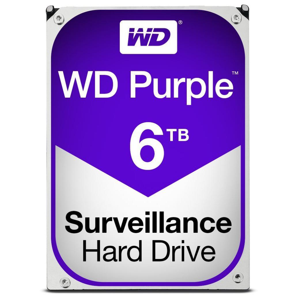 Жесткий диск Western Digital Purple 6TB 64МB 3.5 SATA III