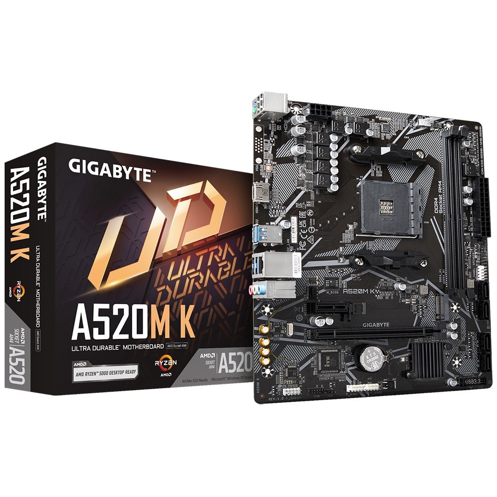 Купити Asus Prime A520M-K (sAM4, AMD A520, PCI-Ex16) в інтернет
