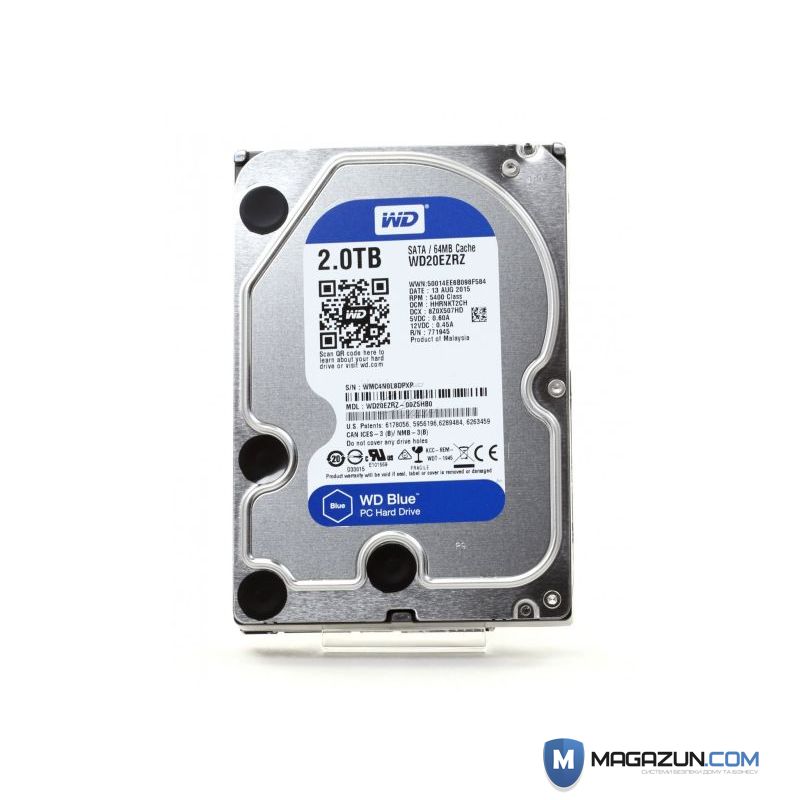 Купить Жесткий диск Western Digital Caviar Blue 2TB 5400rpm 64MB Buffer ...
