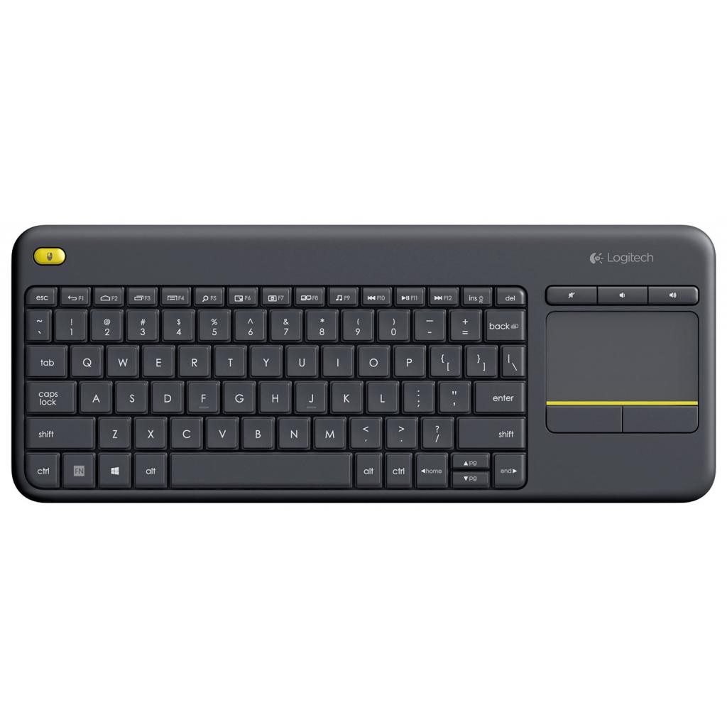 Wireless touch keyboard