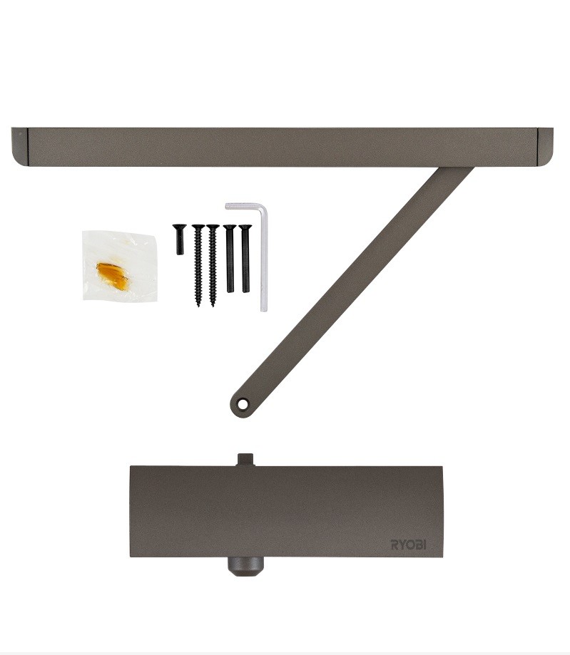 доводчик антрацит