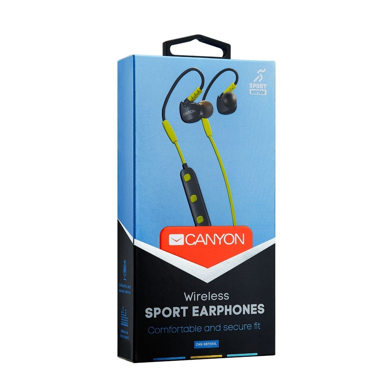 Bluetooth наушники canyon. Наушники Canyon Sport Earphones. Canyon CNS-sbths1 Sport Earphones. CNS-sbths1bl Canyon наушники Bluetooth. Наушники Bluetooth, Canyon Bluetooth Sport Earphones (h2cnssbths1bl) голубые.