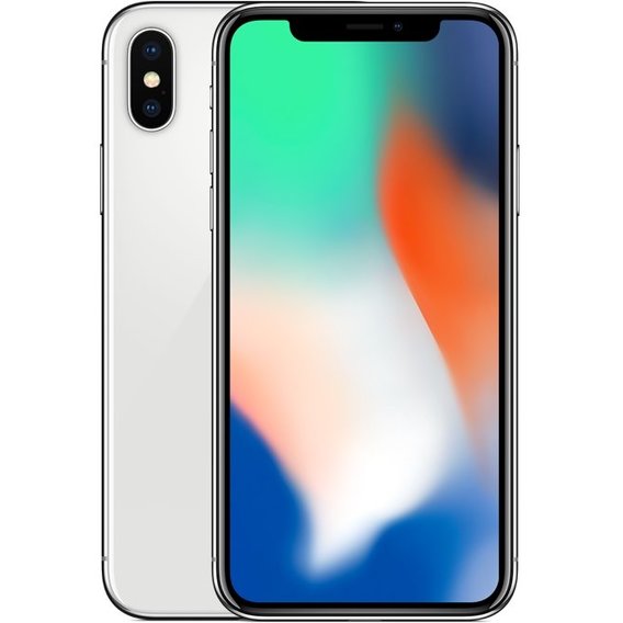 Купить смартфон Apple iPhone X 64GB Silver в Украине, разумные
