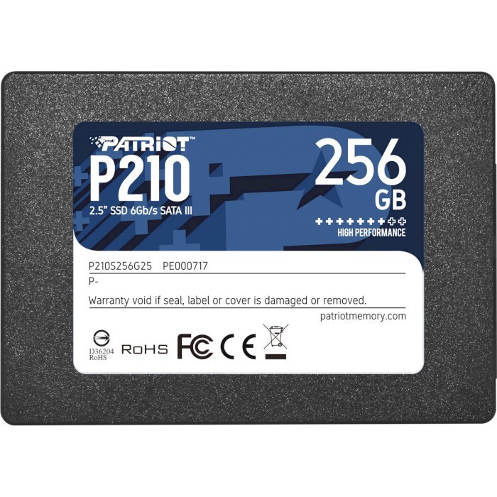 Patriot ssd 256gb p210 p210s256g25 страна производитель