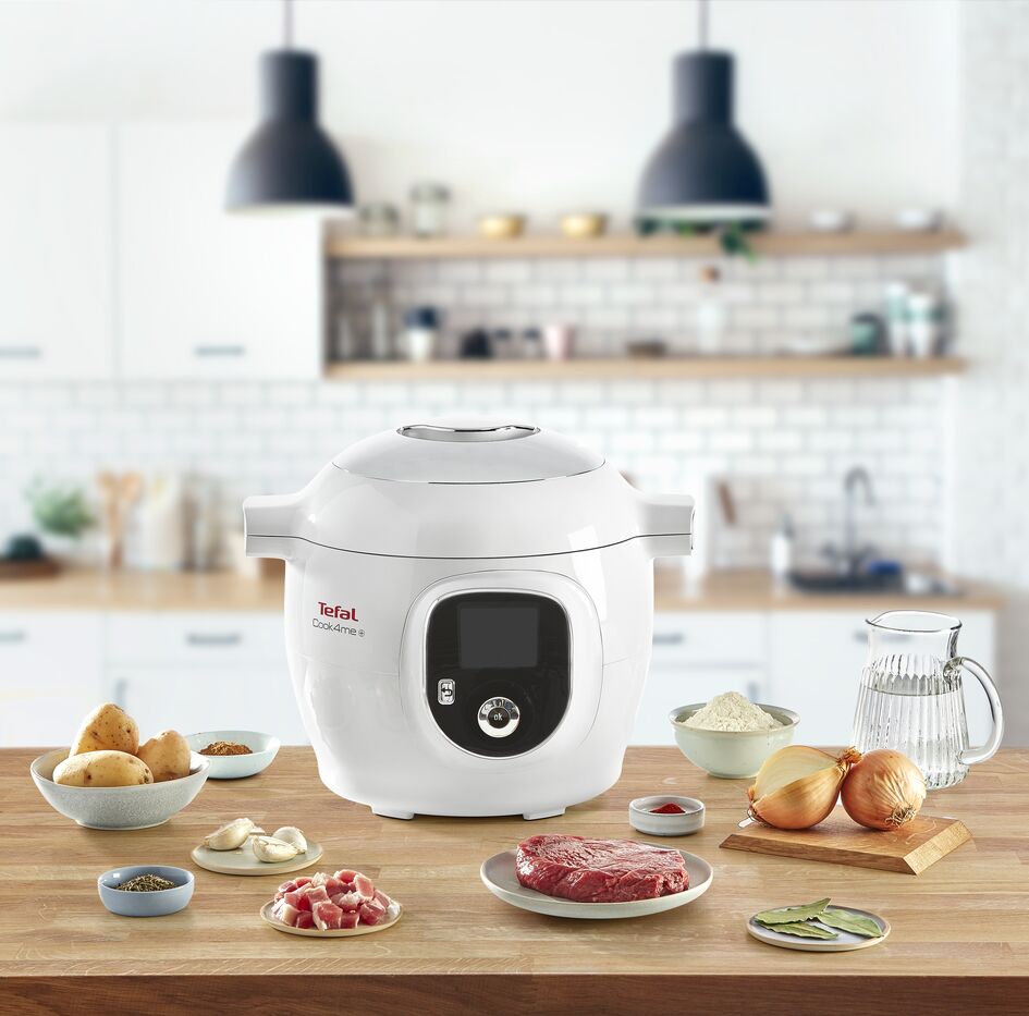 Мультиварка-скороварка Tefal cook4me + cy851130