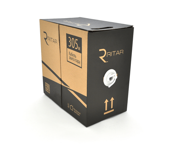 Купить Ritar FTP 6 4x2x0.56 Cu уличный (медь) 305м в интернет-магазине ...