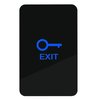 Зображення  Кнопка виходу Trinix ART-901 Black пластик корпус, Колір: чорний