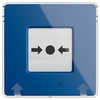 Фото ручного датчика Ajax Manual Call Point ASP Blue
