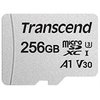 Изображение  Карта памяти Transcend 300S A1 UHS-I/U3 microSDXC 256GB Class 10 + adapter SD - TS256GUSD300S-A, Объем памяти: 256 Гб