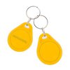 Изображение  Идентификатор брелок PROinstal Mifare 1K 13.56 МГц yellow, 1шт., Цвет корпуса: желтый