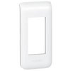Зображення  Рамка для розетки Legrand Mosaic frame 1-local White одинарна