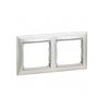 Зображення  Рамка для розетки Legrand Valena Classic frame 2-local Aluminium