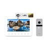 Изображение  Комплект видеодомофона NeoLight NeoKIT HD+ WiFi Silver, Цвет (домофон + панель): белый + серый