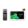 Зображення  Домофонний комплект NeoLight KAPPA HD Kit Graphite сенсорні кнопки, Колір (домофон + панель): білий + графіт