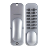 Зображення  Ригельний замок Trinix TRL-6102MPW Silver, Колір корпусу: сріблястий