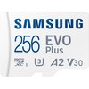 Изображение  Карта памяти Samsung Evo Plus Class 10 256GB + SD адаптер — MB-MC256KA/RU
