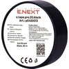 Фото ізолятора E.next 0,2мм.х19мм. 20м, black