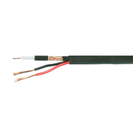 Фото коаксиального кабеля Одескабель КВК-П-2 + 2x0,50 305m Black