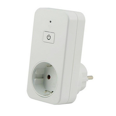 Изображение  Умная розетка Lemanso LM697 белый цвет