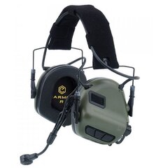 Изображение  Тактические наушники Earmor M32X MARK3 ARC (FG) Olive, Цвет: олива