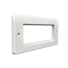 Зображення  Рамка для розетки MK К185 WHI