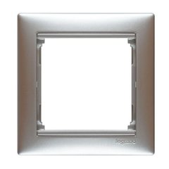 Зображення  Рамка для розетки Legrand Valena Classic frame 1-local Aluminium
