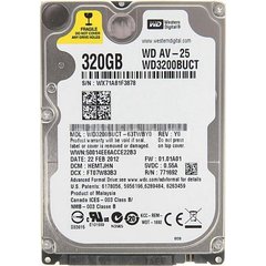Изображение  Винчестер Western Digital Blue 320GB 2.5 SATA II —  WD3200LUCT (восст.)