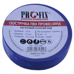Изображение  Изолента ProFix 0,13мм.х15мм. 10м, blue