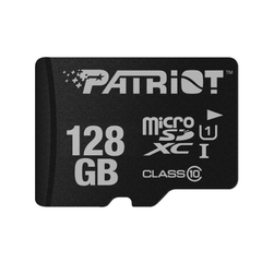 Изображение  Карта памяти Patriot LX Series UHS-I MicroSDXC Class 10 128GB - PSF128GMDC10, Объем памяти: 128 Гб