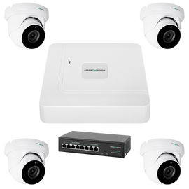 Зображення  Готовий відеокомплект GreenVision GV-IP-K-W74/04