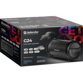 Зображення 3 Акустична система 2.0 Defender G24 Black &mdash; 65124