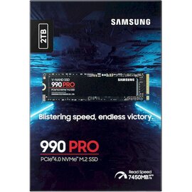 Изображение 5 SSD диск Samsung 990 PRO series 2TB M.2 PCIe 4.0 x4 MLC &mdash; MZ-V9P2T0BW