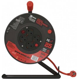 Зображення 3 Мережева котушка Emos P092251, 25 м, Black