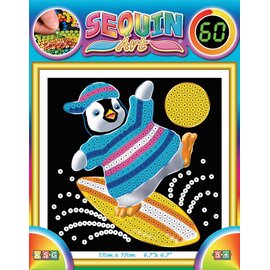 Изображение  Развивающий Sequin Art 60 Пингвин - SA1328