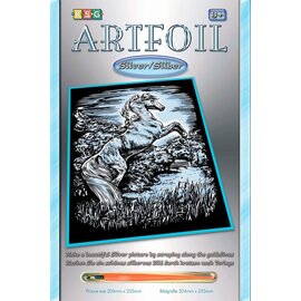 Изображение  Развивающий Sequin Art Artfoil Silver Жеребец - SA1033