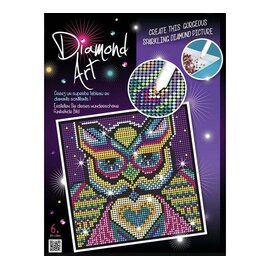 Изображение  Развивающий Sequin Art Diamond ART Сова - SA1609