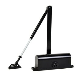 Зображення  Дотягувач PRC A-062 Black колінна тяга, Колір корпусу: чорний