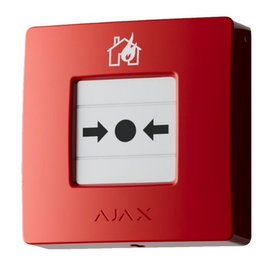 Зображення 2 Ручний датчик Ajax Manual Call Point ASP Red, Колір: червоний