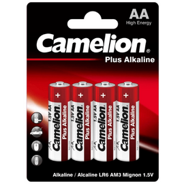 Зображення  Батарейка Camelion LR6-BP4 AA LR6 Plus Alkaline 4шт.