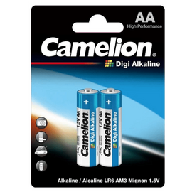 Зображення  Батарейка Camelion LR03-BP2DG AAA LR03 Digi Alkaline 2шт.