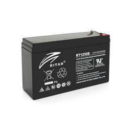 Изображение  Свинцово-кислотный аккумулятор Ritar RT1250BL, 12V 5.0Ah