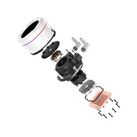 Изображение 6 Охлаждение  ID-Cooling Space LCD SL240 White