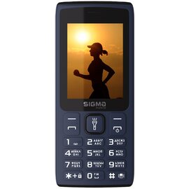Зображення  Мобільний телефон Sigma mobile X-style 34 NRG Type-C Dual Sim Blue