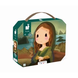 Изображение  Пазл Janod Леонардо да Винчи 100 эл - J02579