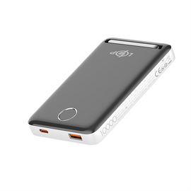 Изображение 2 УМБ LogicPower PQ17 10000mAh Grey + White (22571)
