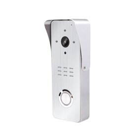 Изображение 3 Комплект видеодомофона Seven DP-7571/07Kit White, Цвет (домофон + панель): белый + серебряный