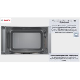 Изображение 6 Микроволновка Bosch FFL023MW0