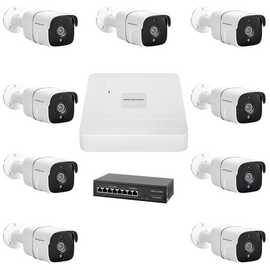 Зображення  Комплект IP відеонагляду GreenVision GV-IP-K-W78/09 5MP