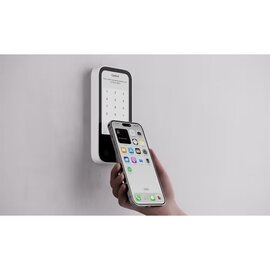 Зображення 4 Клавіатура Ajax KeyPad TouchScreen White, Колір: білий