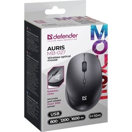 Зображення 5 Миша Defender Auris MB-027 Silent Wireless Black — 52027